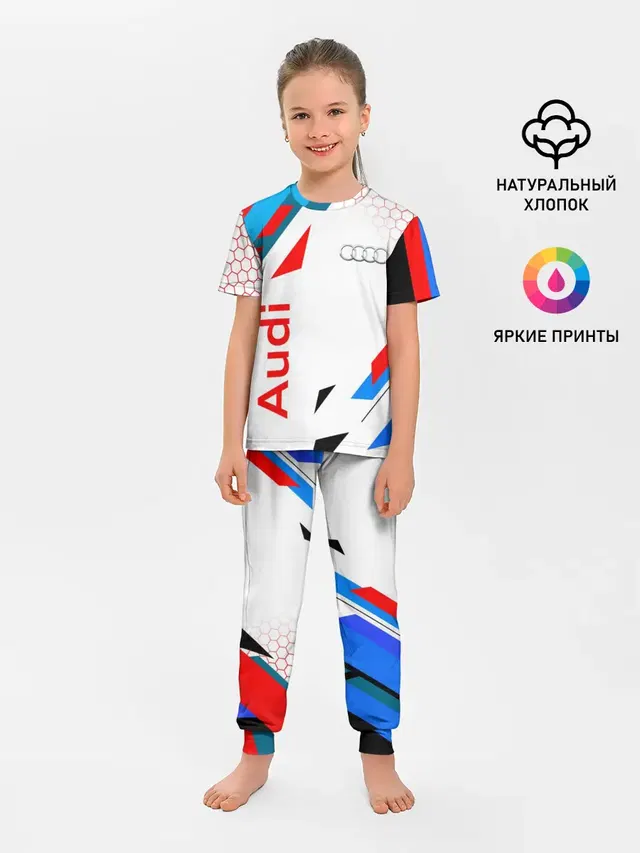 Детская пижама с брюками