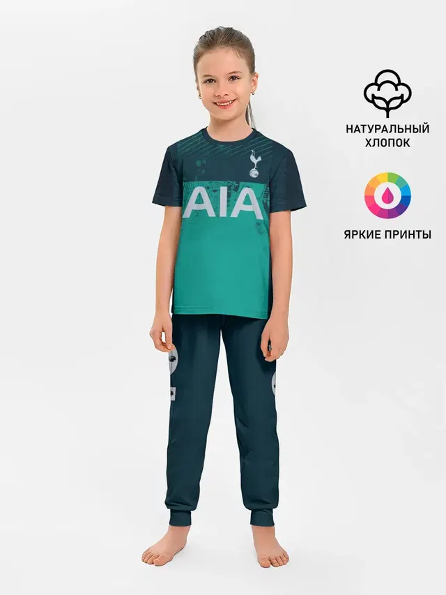 Детская пижама с брюками с принтом «Tottenham — Kane alternative 18-19»