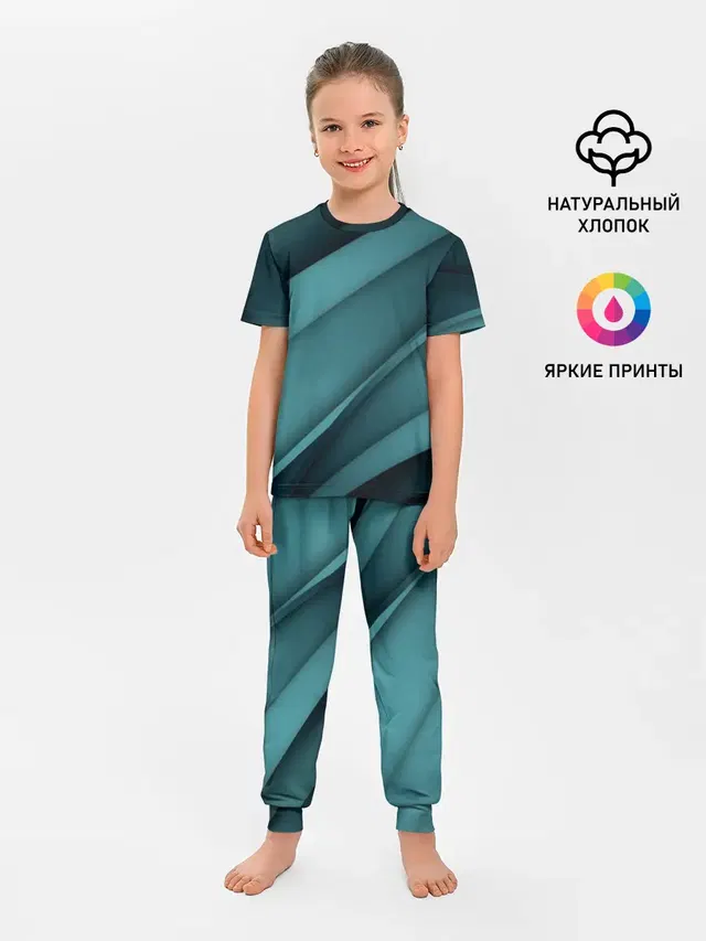 Детская пижама с брюками