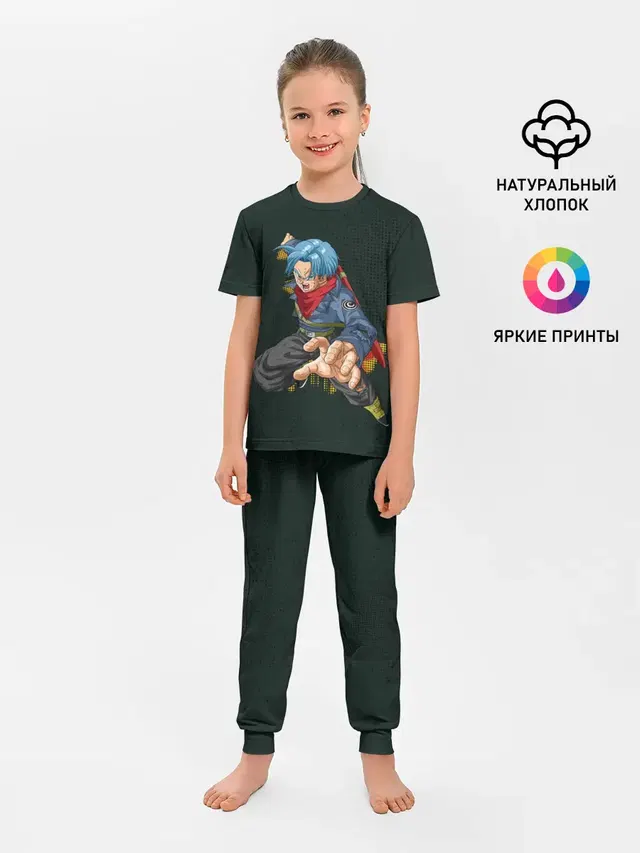 Детская пижама с брюками с принтом «Dragon ball — Шар Дракона»