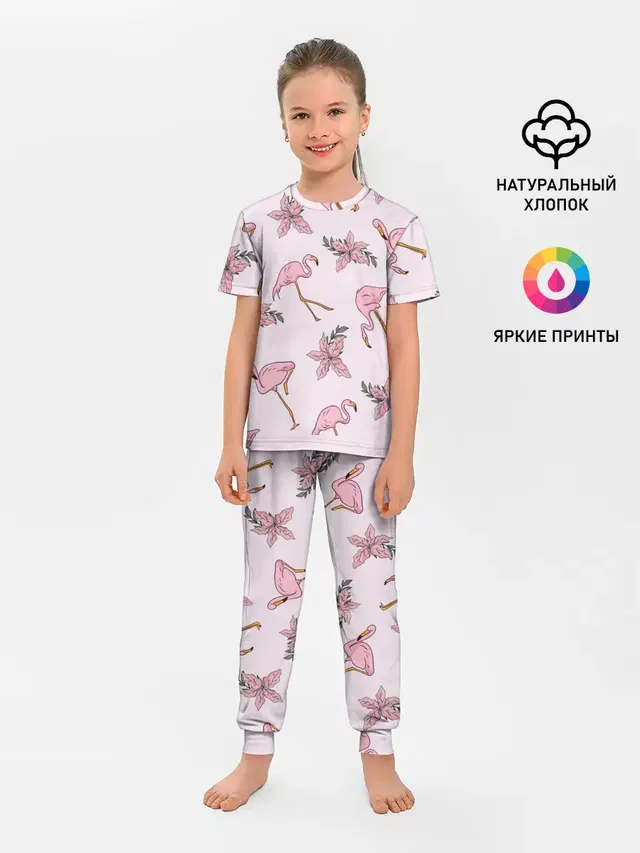 Розовый фламинго