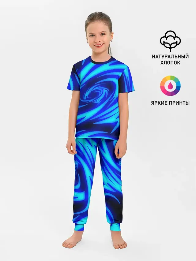Детская пижама с брюками