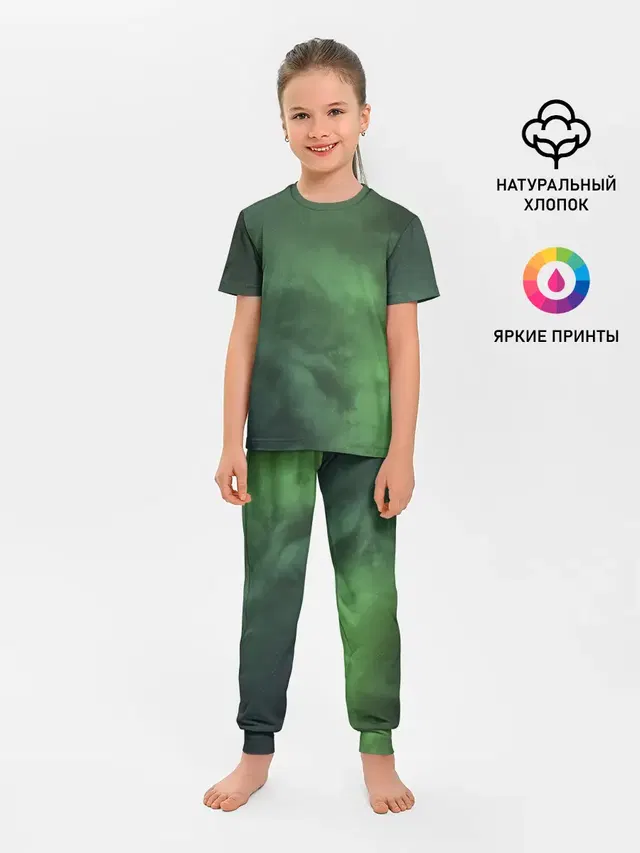 Детская пижама с брюками