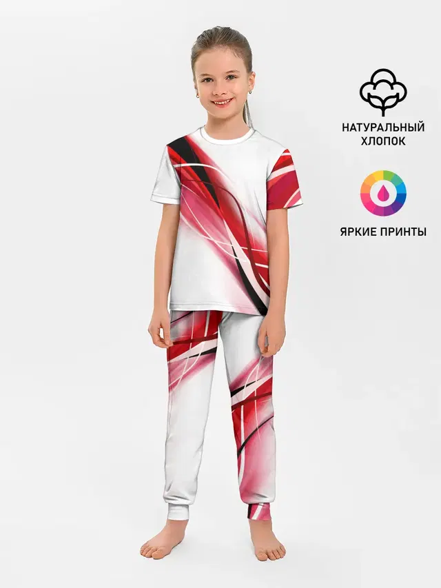 Детская пижама с брюками