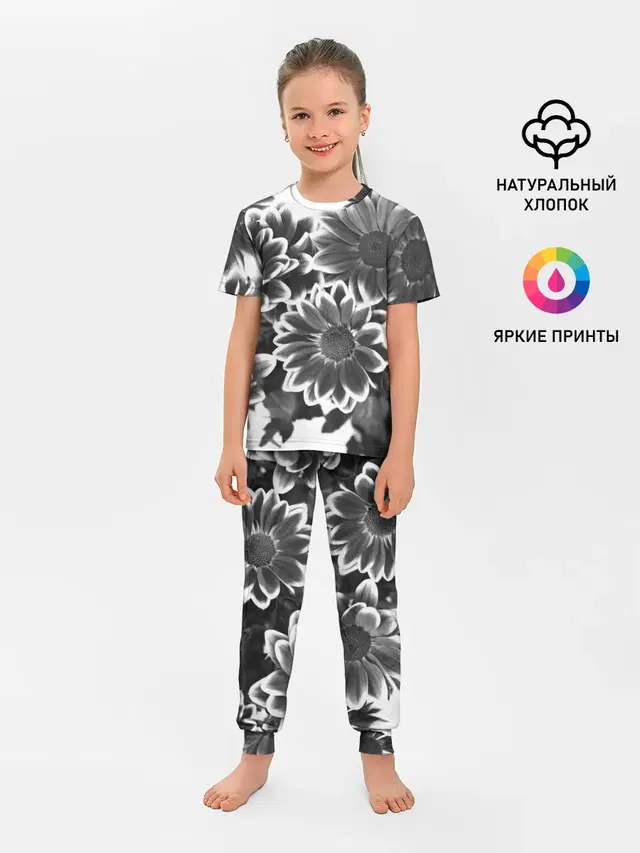 Детская пижама с брюками
