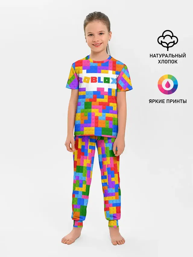 Детская пижама с брюками