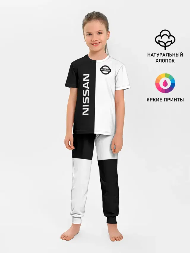Детская пижама с брюками