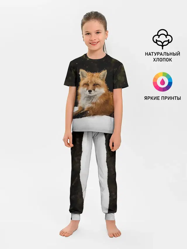 Лиса и снег