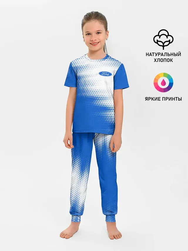 Детская пижама с брюками