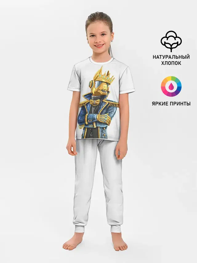 Детская пижама с брюками