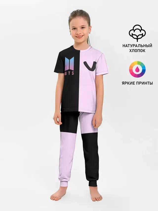 Детская пижама с брюками