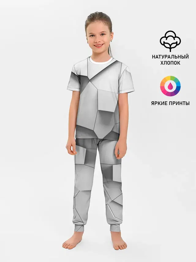 Детская пижама с брюками