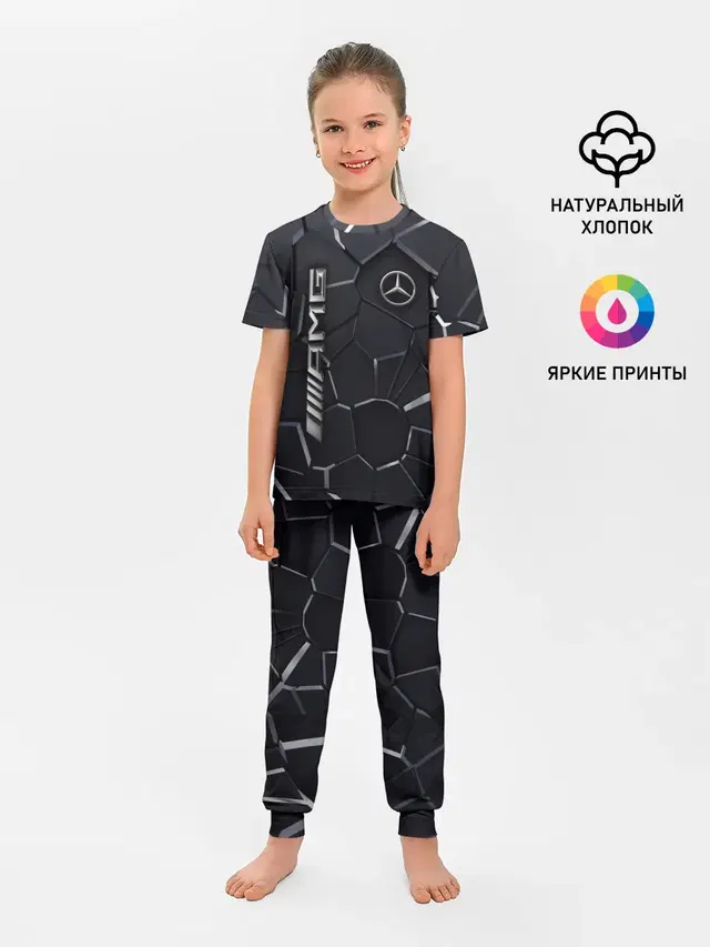 Детская пижама с брюками