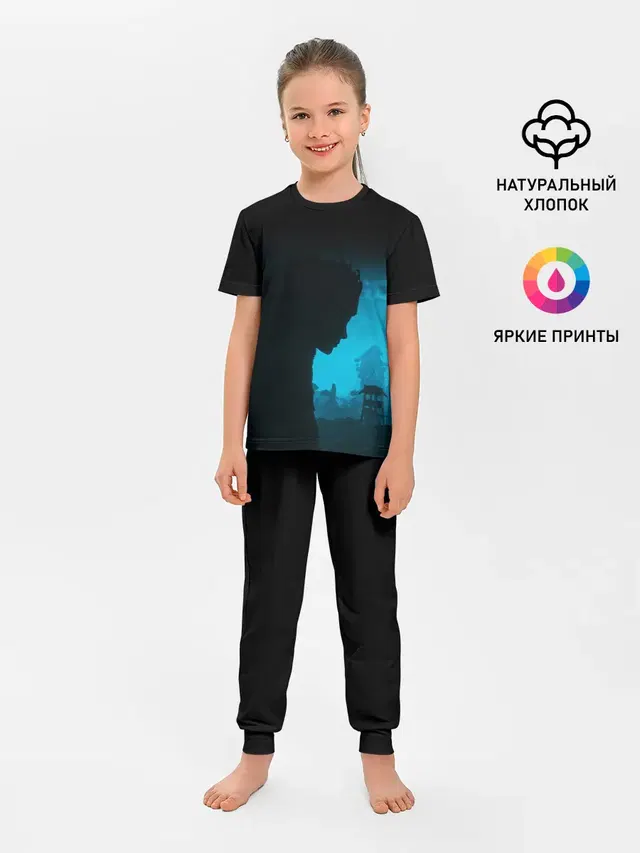 Детская пижама с брюками
