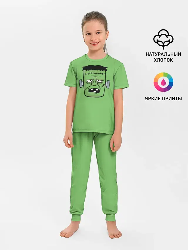 Детская пижама с брюками