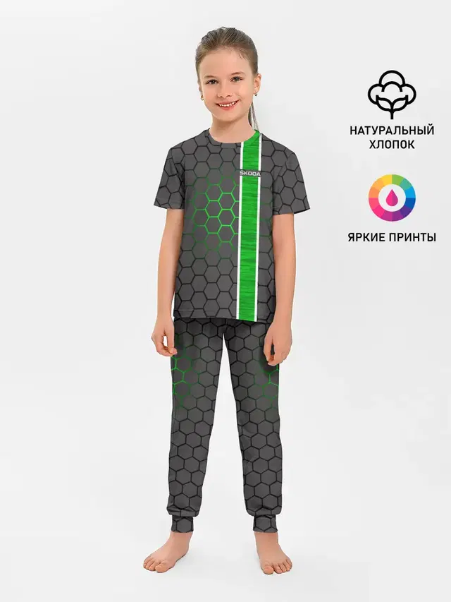 Детская пижама с брюками