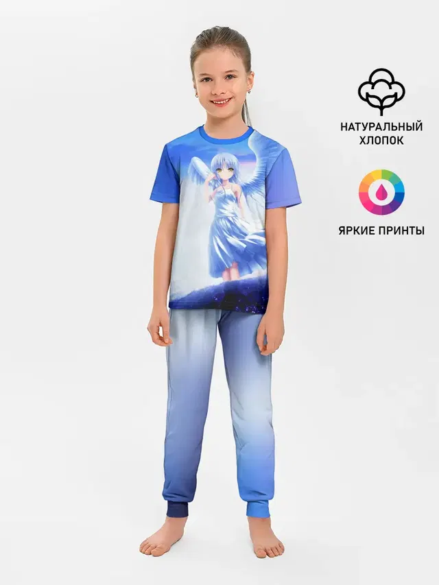 Детская пижама с брюками