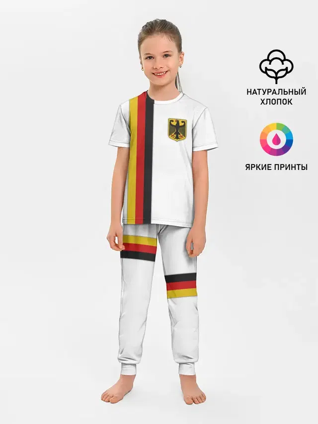 Детская пижама с брюками
