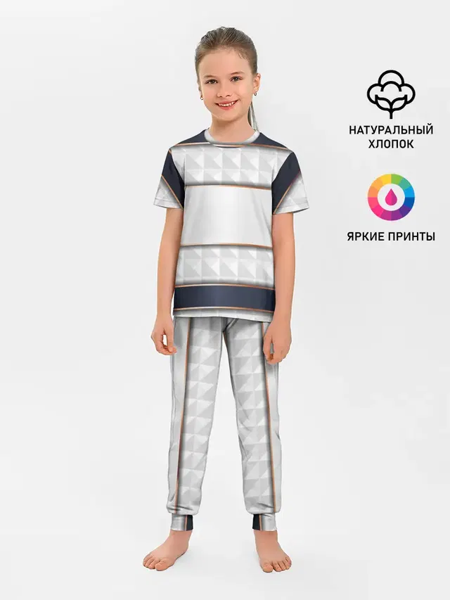 White 3d lines