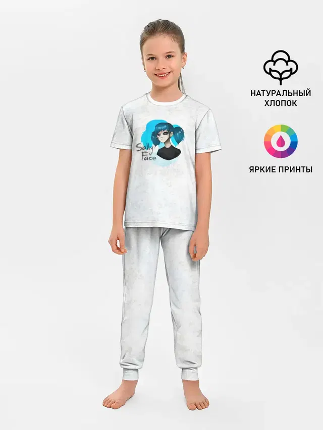 Детская пижама с брюками