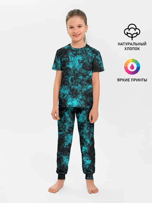 Детская пижама с брюками