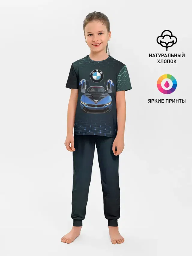 Детская пижама с брюками