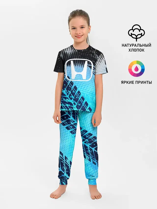 Детская пижама с брюками