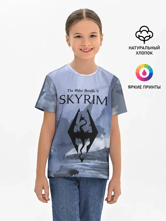 Детская базовая футболка