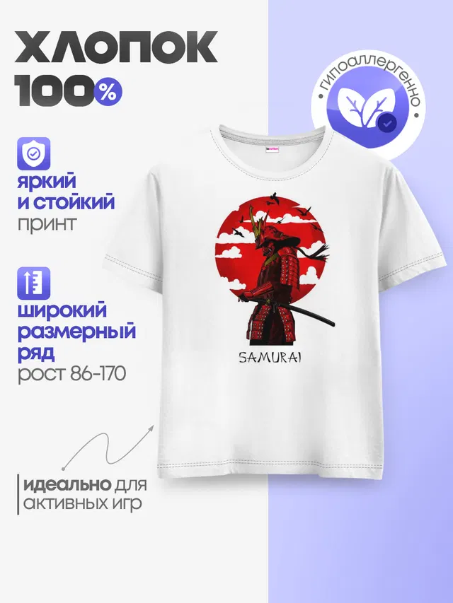 Детская базовая футболка