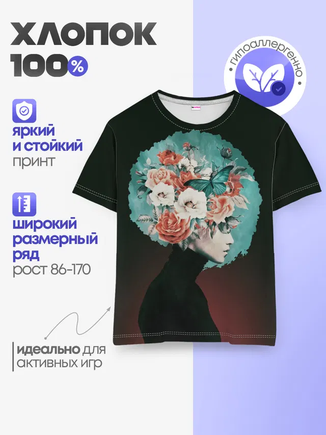 Детская базовая футболка