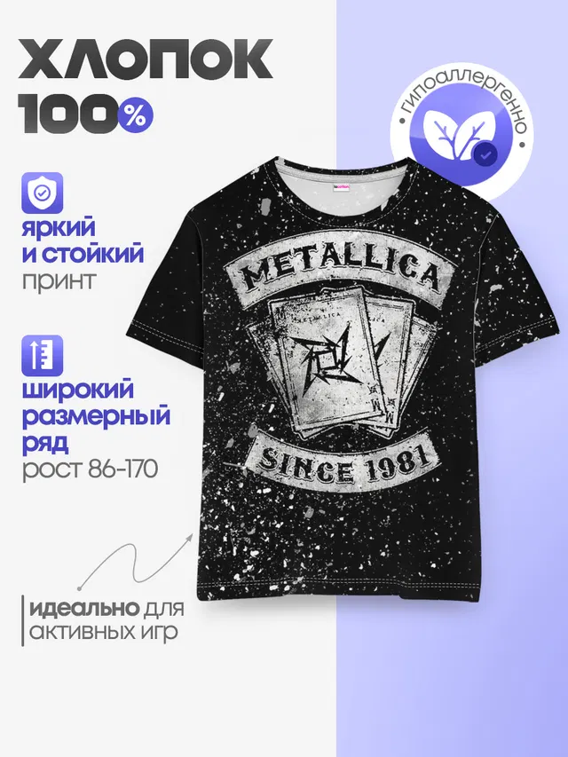 Детская базовая футболка