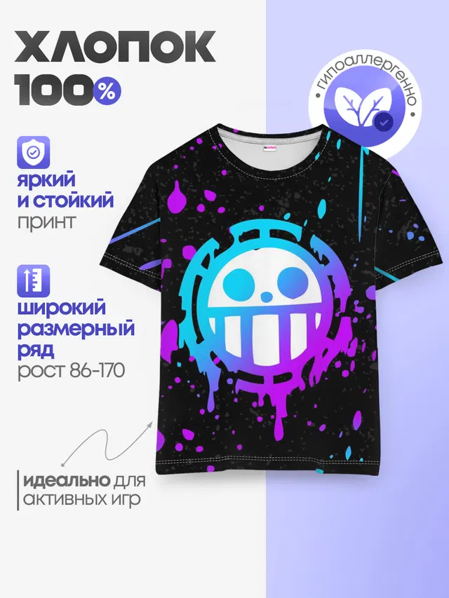 Детская базовая футболка
