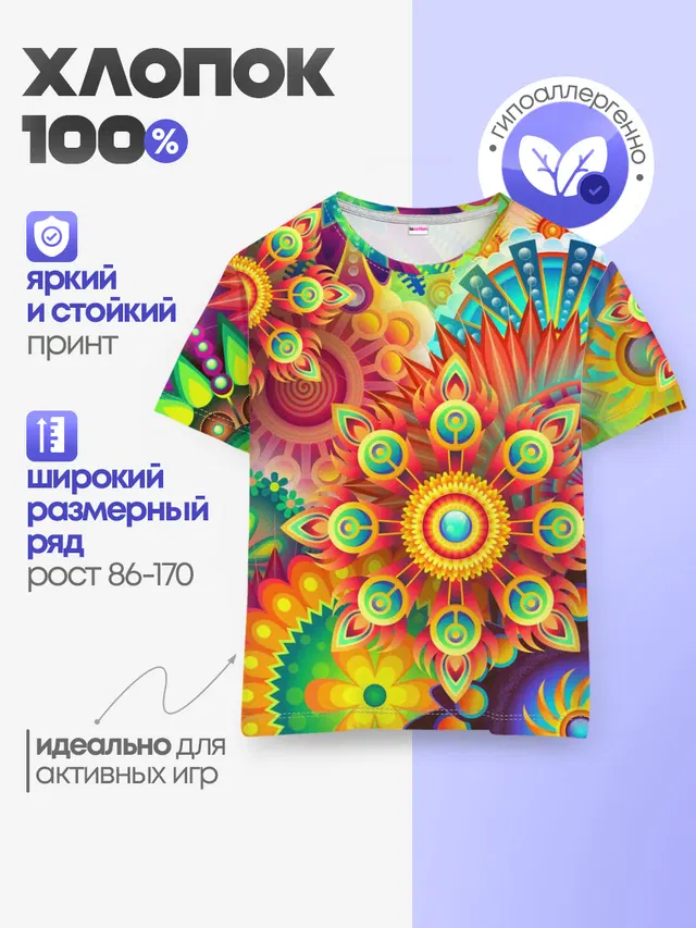 Детская базовая футболка