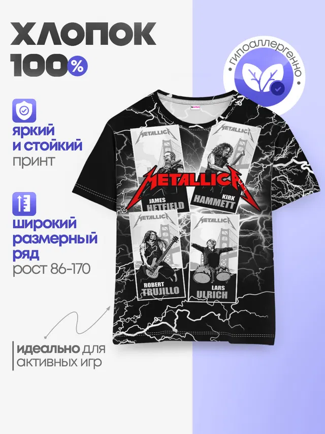 Детская базовая футболка