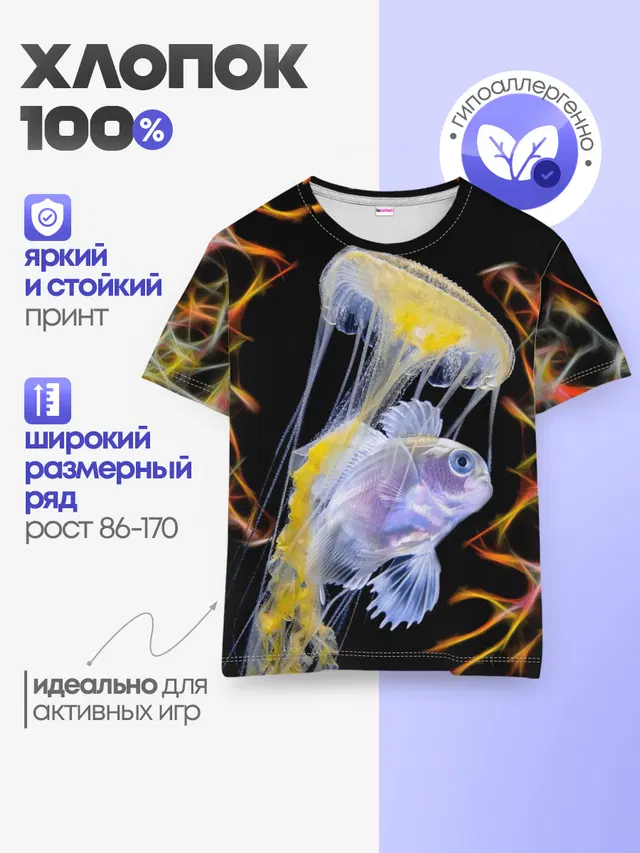 Детская базовая футболка