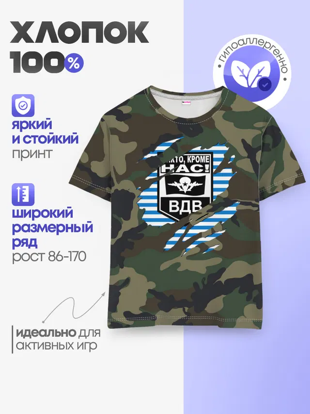 Детская базовая футболка