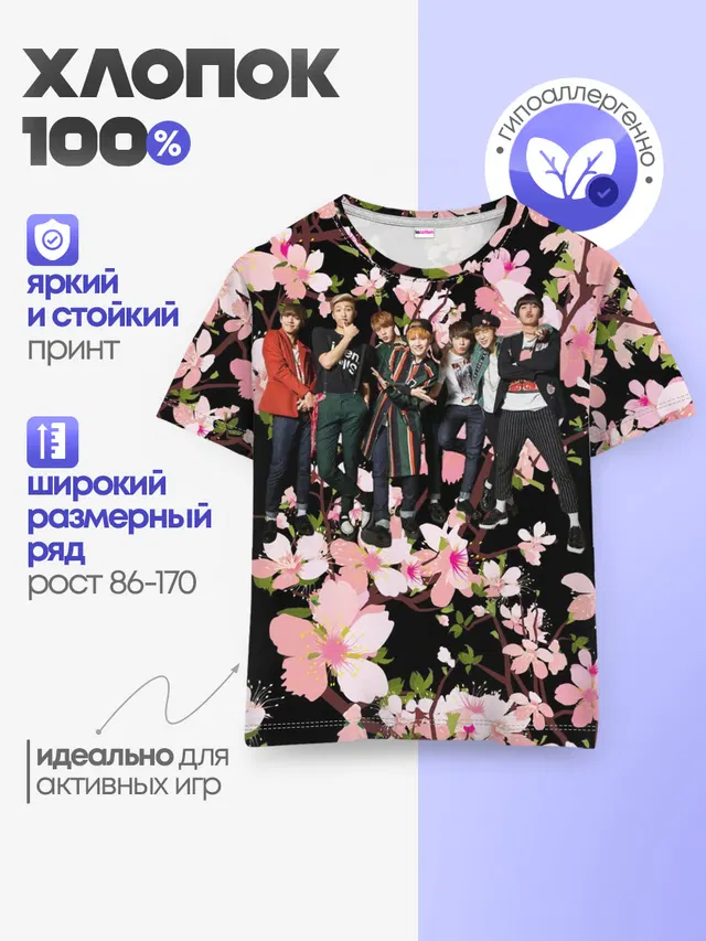 Детская базовая футболка