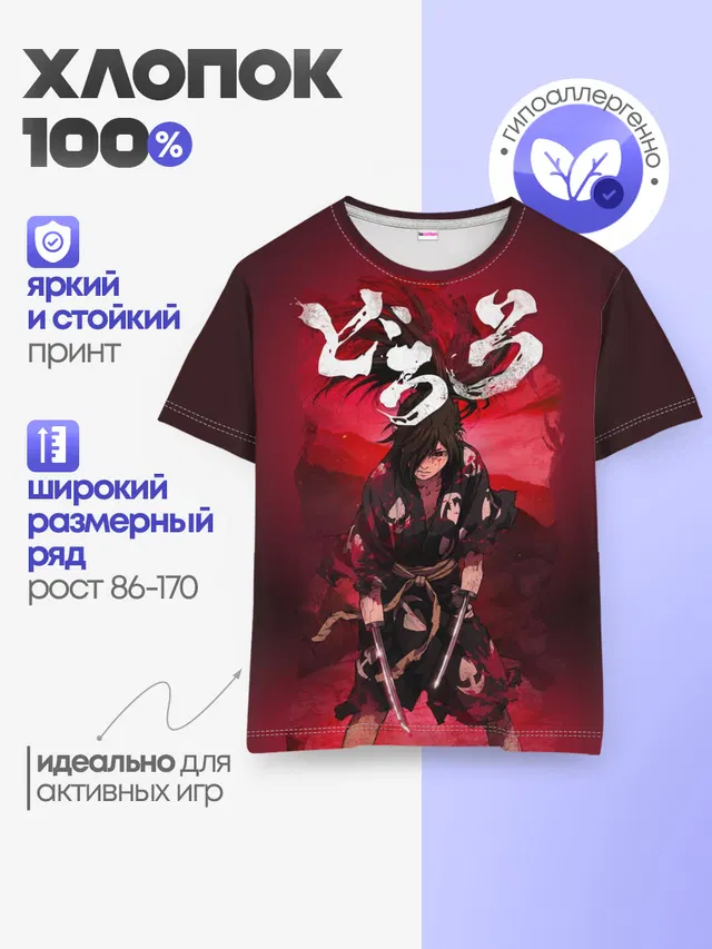 Детская базовая футболка