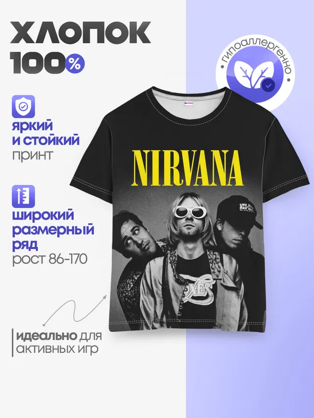 Детская базовая футболка