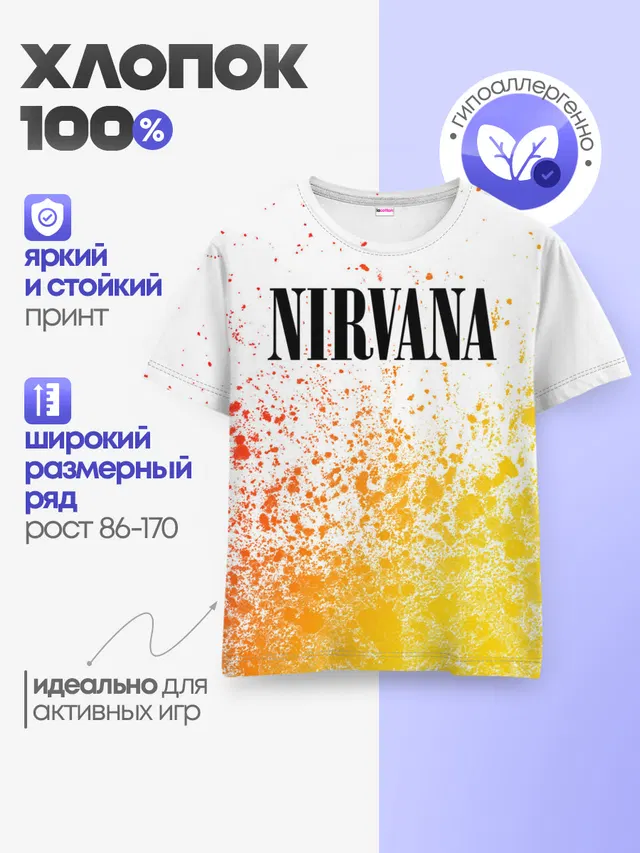 Детская базовая футболка