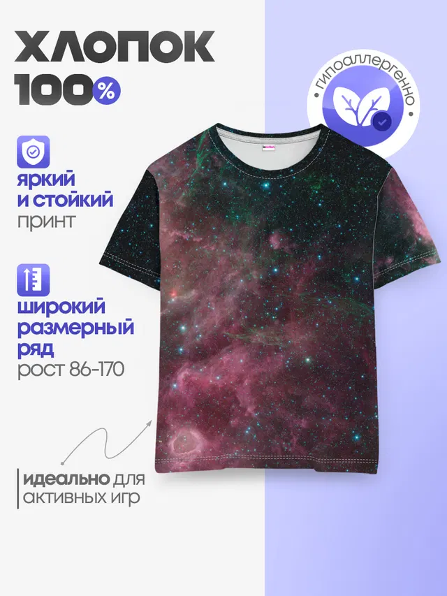 Детская базовая футболка