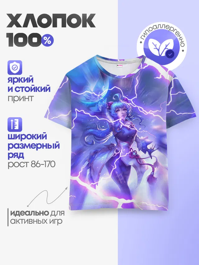 Детская базовая футболка