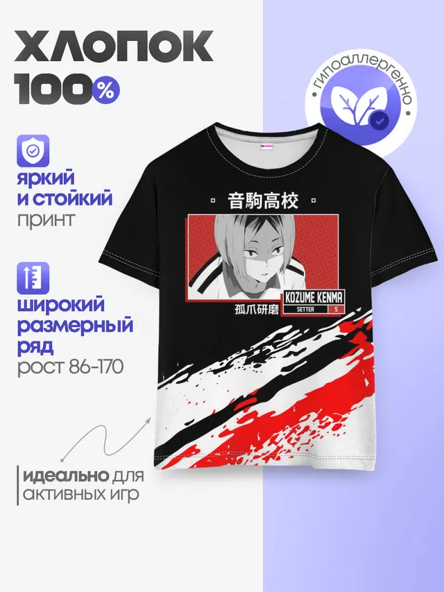 Детская базовая футболка