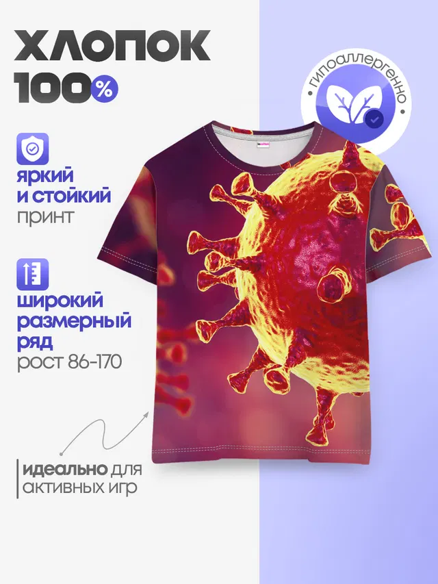 Детская базовая футболка