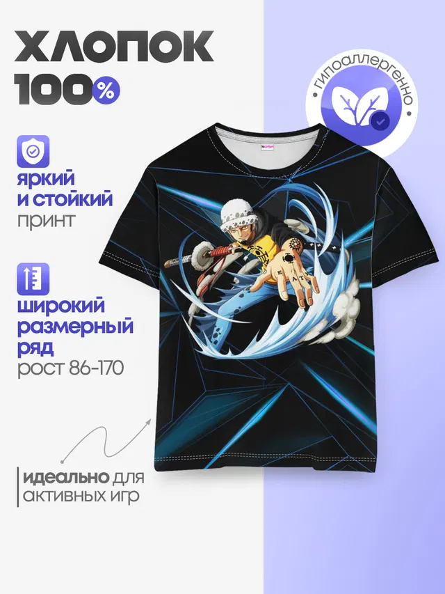 Детская базовая футболка