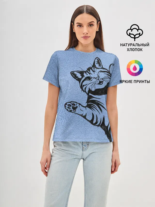 Улыбающийся кот
