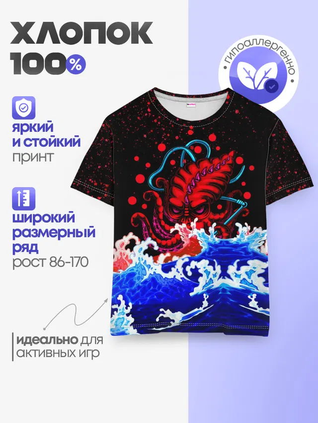 Детская базовая футболка