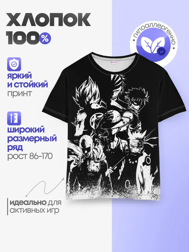 Детская базовая футболка