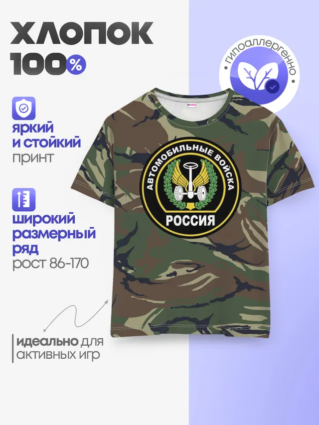 Детская базовая футболка