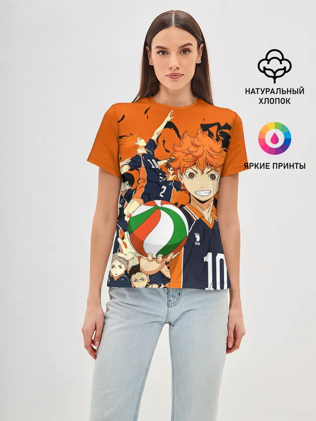 Волебольная команда из аниме HAIKYUU!!